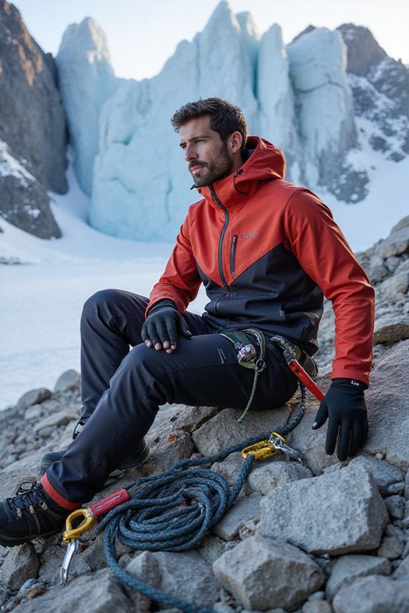layering for ice climbing