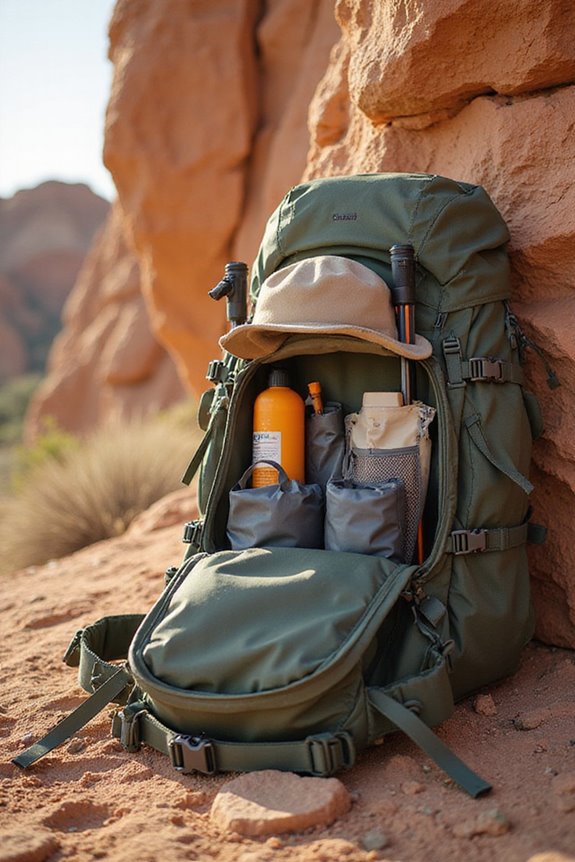 optimal desert hiking gear