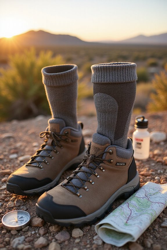 perfect hiking sock fit