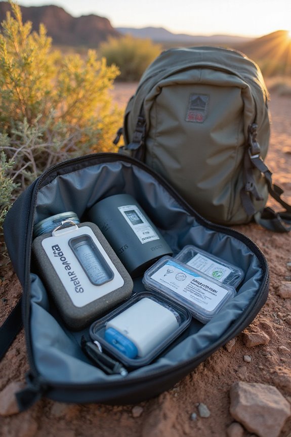 proper water filter storage