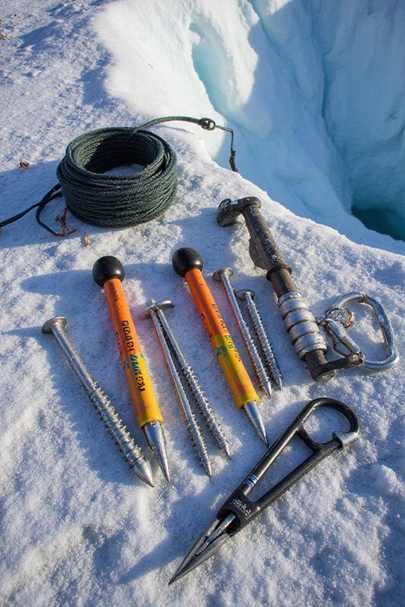 protection and anchoring gear