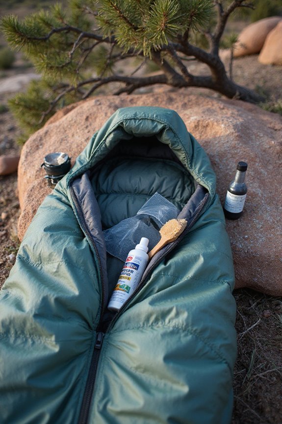 sleeping bag maintenance tips