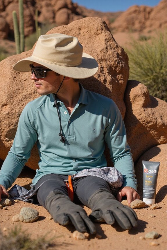 sun protection hiking gear