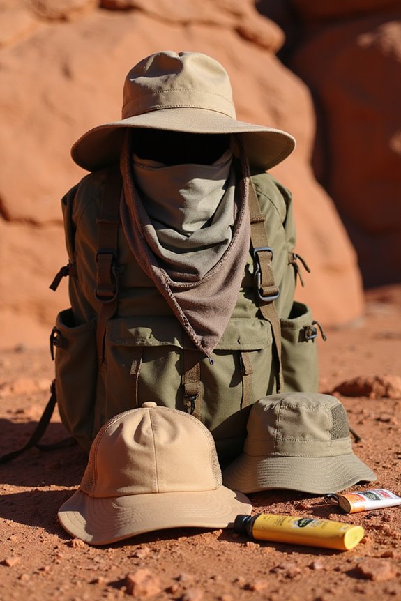 sun protective hiking hats