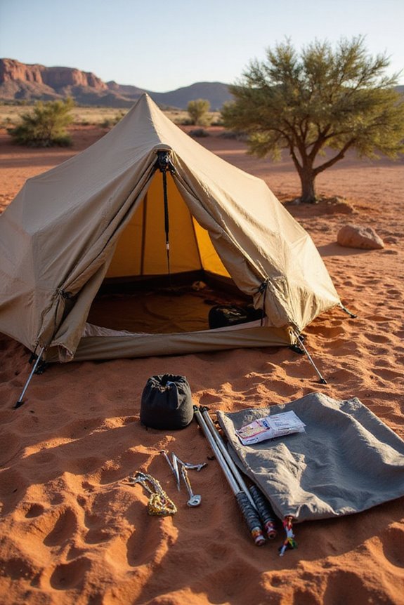 tent components for protection