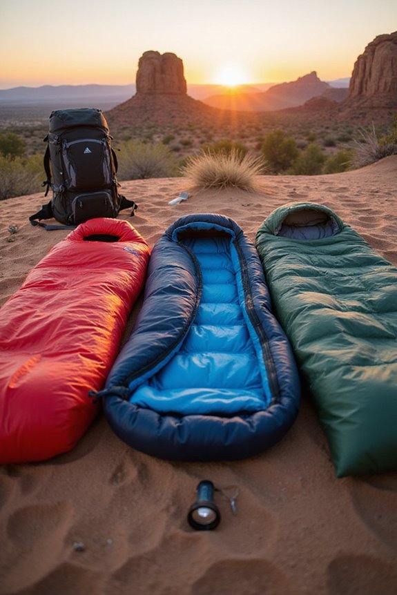 types of sleeping bags