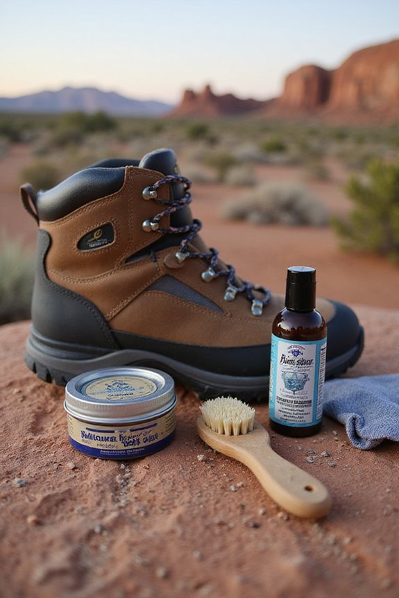 waterproofing hiking boot care